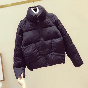 Modă Plus Dimensiune Liber jacheta femei Kaki Îngroșa cald Bumbac Paltoane 2019 Toamna Și Iarna femei, Geci