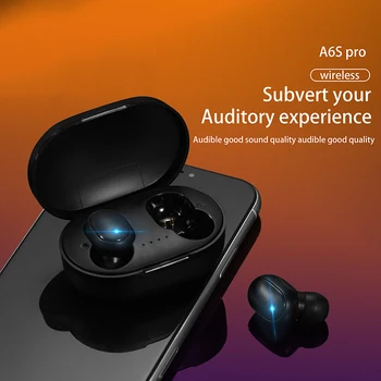 XVIDA A6S TWS PRO sport Căști fără Fir Earbuds auriculares Bluetooth 5.0 cască setul cu Cască pentru xiaomi, oppo telefon samsung