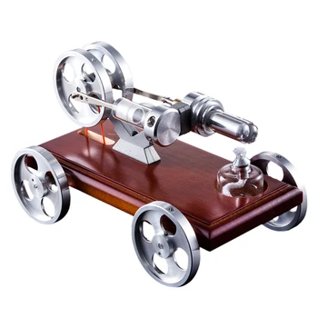 Putere Cilindru Componentă pentru Lemn Masiv, placa de bază DIY Motor Stirling Masina Stem de Aburi Model Set