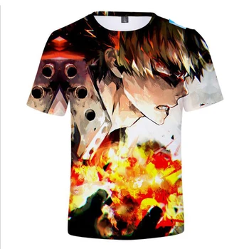 Barbati tricouri de vara 2019 Eroul Meu mediul Academic Himiko Toga de imprimare 3D amuzant tricouri Școală Colegiul Boku no Hero Academia Anime t-shirt