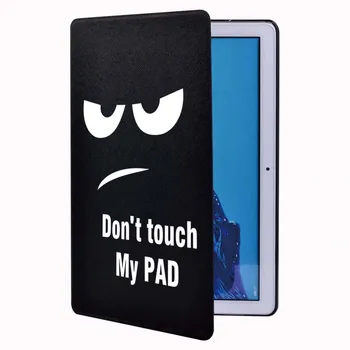 Pictat din Piele Pu Tablet Folio Shell Acoperi Caz pentru Huawei MediaPad T3 8 10 /T5 10 Tablete Anti-toamna Caz de Protecție