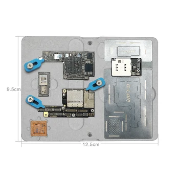 SUNSHINE g-lon SS-601K pentru iPhone X/XS/XSMAX de reparare placa de baza de reparații Set Fixare Duble față-verso magnetic design fix de prindere