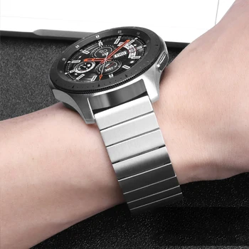 De lux din Oțel Inoxidabil trupa pentru Samsung Galaxy watch 46mm/42mm/Active 2 curea de Viteze S3 Frontieră banda Huawei watch GT 2 brățară