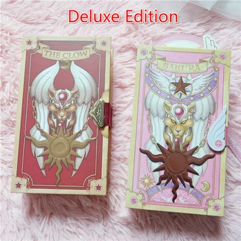 1 Set Card Captor Sakura Clow Card SAKURA CARD de Cosplay Deluxe Edition Anime Prop Cadou Jucărie Taort
