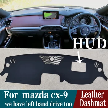 Pentru Mazda Cx9 Cx-9 G2 2016 2017 2018 2019 2020 Piele Dashmat tablou de Bord Dash Pad Acoperire Mat Covor de Auto-Styling Accesorii RHD