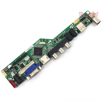 Controler de Bord Kit pentru LP141WX3-TLB1 LP141WX3-TLB2 TV+HDMI+VGA+AV+USB, LCD, ecran LED Driver de Placa