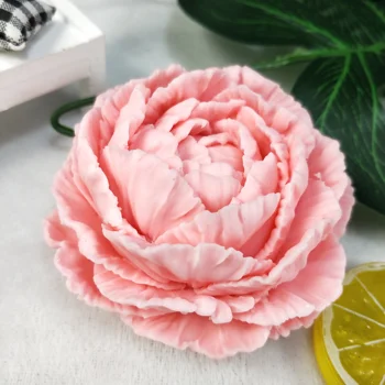 Floare Floare Trandafir 3D Silicon Mucegai Manual Tort de nunta de Decorare Cupcake Jeleu de Lumanare Decor Ambarcațiunile de Mucegai