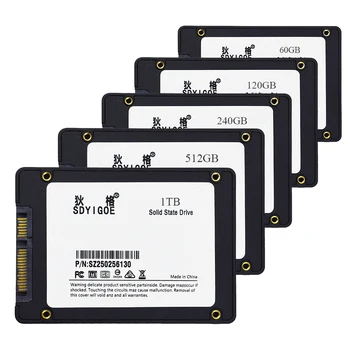 SDYIGOE SSD de 1TB 120GB 240 GB SSD de 480GB HDD 2.5 inch SSD SATA SATAIII 480GB 120GB laptop built-in solid state drive