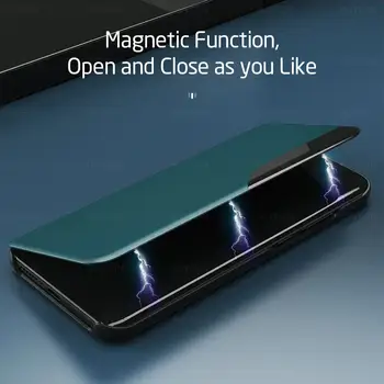 360 Magnetic Flip Telefon Caz Pentru Xiaomi Redmi Nota 9 Pro 9 8 Pro 8T 9A 9C Moale Capacul din Spate de pe Xiomi Redmi Nota 9 S 9Pro Max Capa