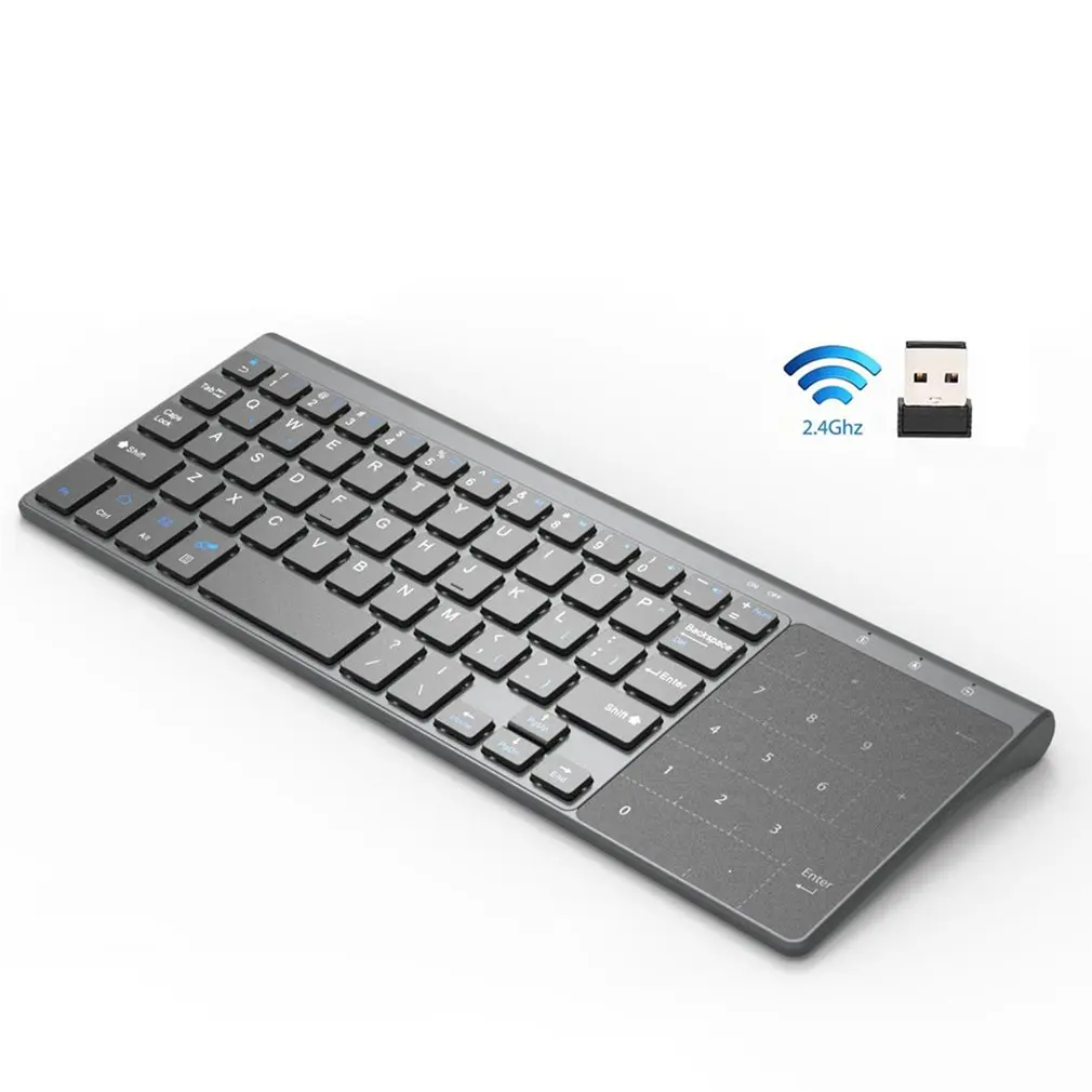 Fate Pegs generation Subțire 2.4 GHz USB Tastatura Wireless Mini cu Numărul Touchpad Tastatura  Numerică pentru Tablete Desktop PC Laptop cumpara > Mouse și Tastaturi -  Autobm.ro